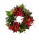 k&uuml;nstlicher Blumenkranz Poinsettia &Oslash; 30cm Weihnachten / Winter