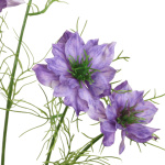 k&uuml;nstliche Jungfer im Gr&uuml;nen - Nigella violett 65cm