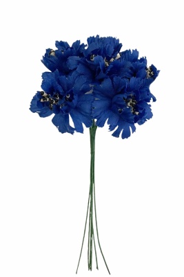 Kunstblumen Kornblume mit 6 Blüten dekotreff.com - dekotreff.com Kuns