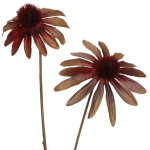 k&uuml;nstlicher Sonnenhut mauve 55cm Boho Blumen