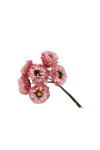 Bellis Bund rosa, 13cm / kleiner Kunstblumenstrauß