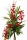 Orchideen Kunstblumenstrauß rot 70cm