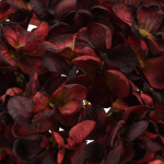 künstliche Hortensien burgund schwarz 60cm