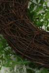 künstlicher Blätterkranz auf Weide Ø 30cm