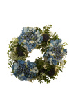 Blumenkranz Hortensien künstlich blau Ø 30cm...