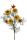 künstliche Margeriten gelb 65cm Kunstblumen
