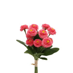 Kunstblumenstrau&szlig; Bellis rosa 30cm