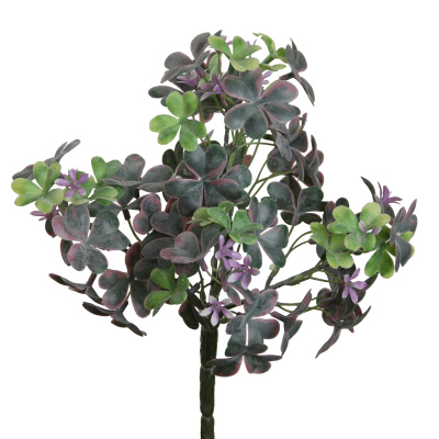 künstlicher Klee - Kleeblattbusch 25cm Kunstpflanzen