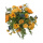 Künstlicher Blumenstrauß Sonnengelb - Flach gebunden H 20cm