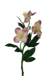 künstliche Christrosen rosa 37cm