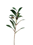 künstlicher Olivenzweig 40cm Mediterrane Kunstpflanzen