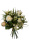 künstlicher Blumenstrauß weiß lachs 35cm