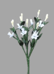 künstliche Myrte mit Blüten Bund 12cm