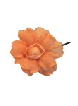 Rosen Ansteckblume orange 6cm - Steyer Seidenblumen