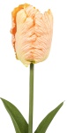 künstliche Papageien Tulpen lachs-orange 55cm