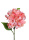 künstliche Hortensien lachs rosa 30cm Real touch Blumen