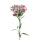 künstliche Nelken Dianthus rosa weiß 55cm