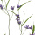 künstlicher Glockenblumen Zweig violett 100cm